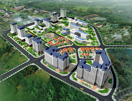 Khu nhà ở xã Tân Lập - Cienco 5