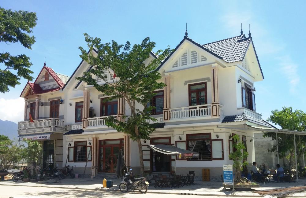 Khu nhà liền kề đã hoàn thiện