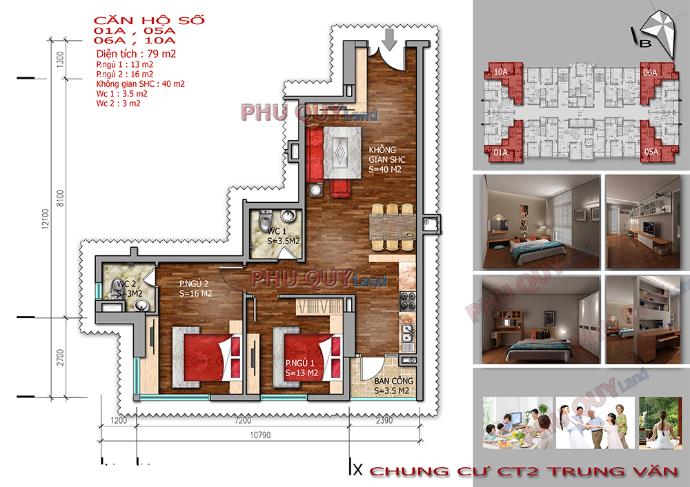 Thiết kế căn hộ 1A-5A-6A-10A