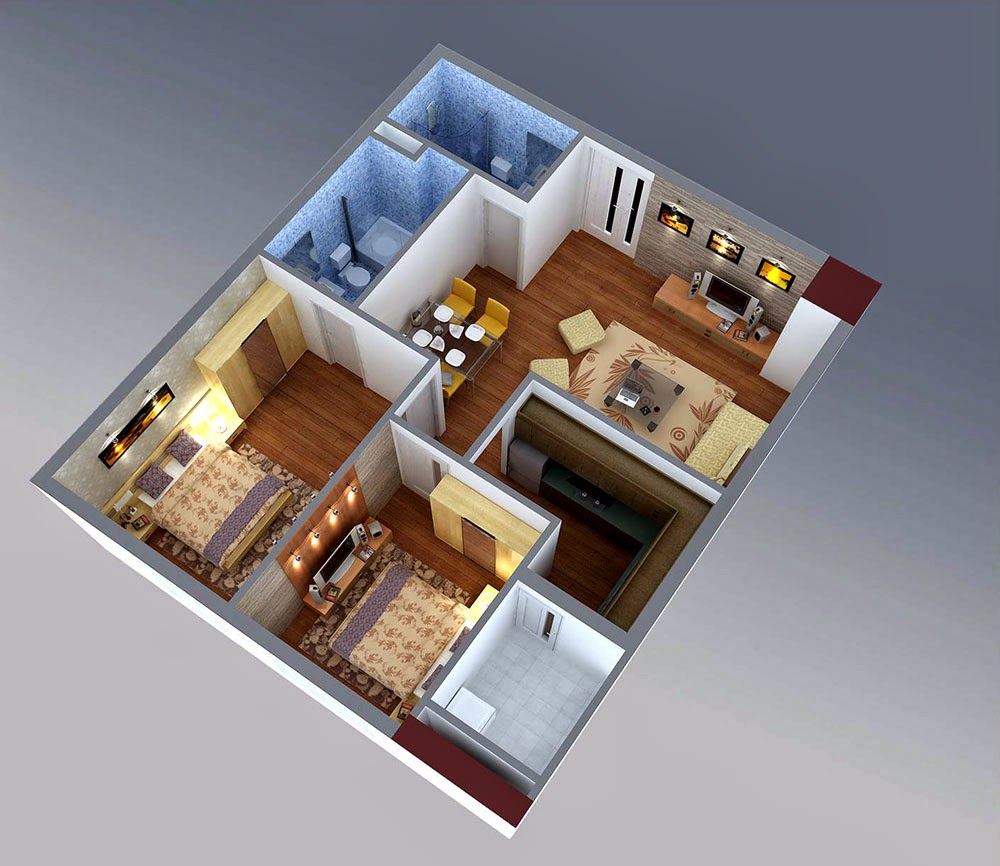 Thiết kế căn hộ số 3
