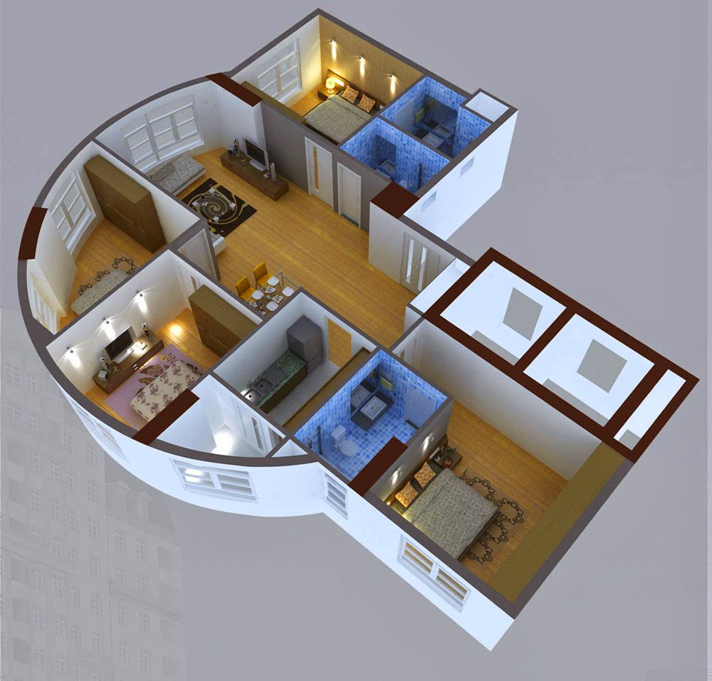 Thiết kế căn hộ số 2