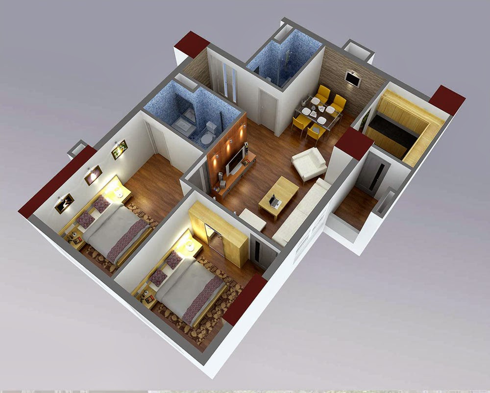 Thiết kế căn hộ số 1