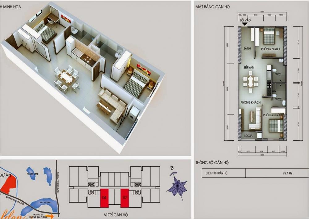 Thiết kế căn hộ 04-07