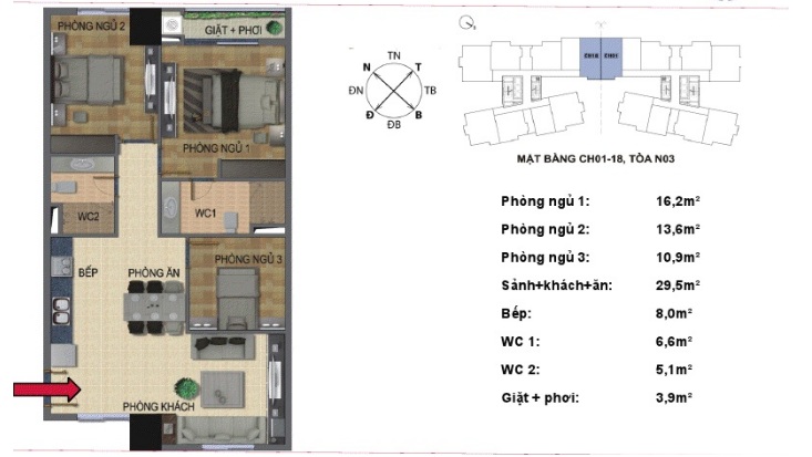 Thiết kế căn hộ 18