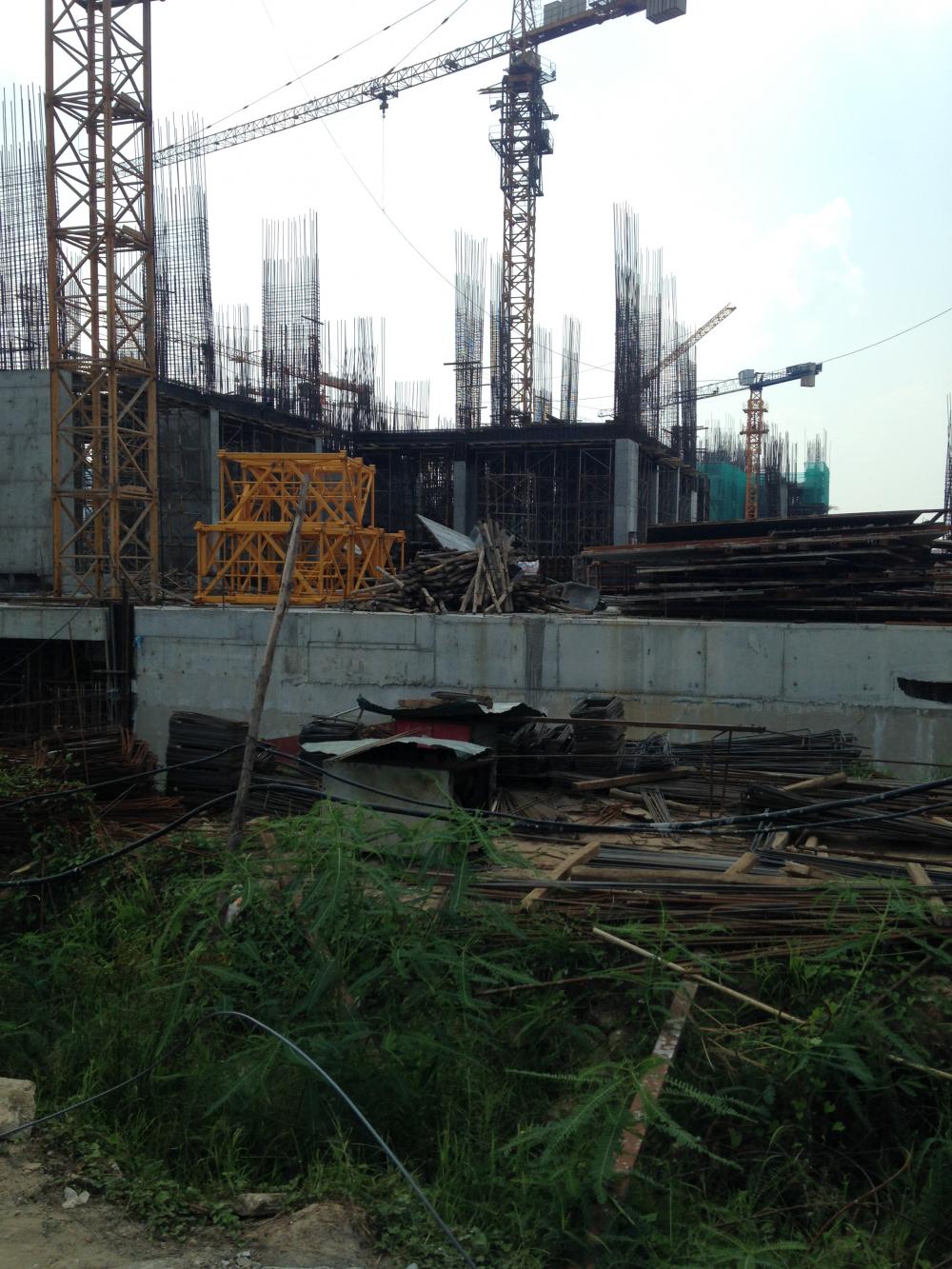 Dự án đang thi công tầng hầm