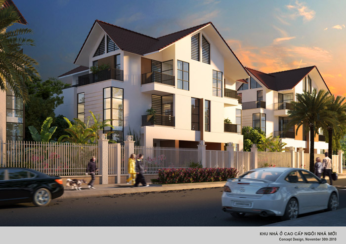Biệt thự New House City  4