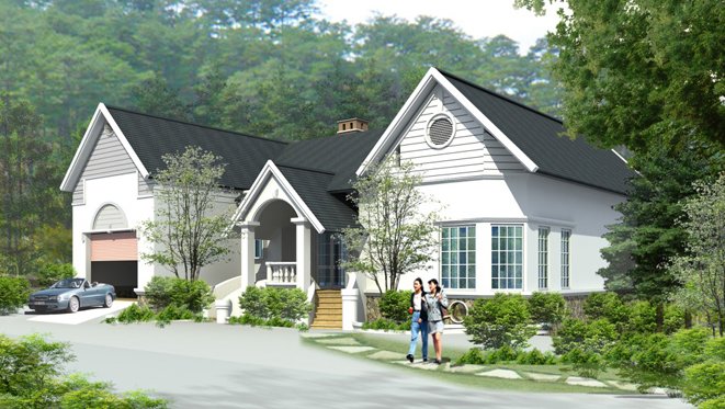 Biệt thự đỉnh đồi Đồng Mai