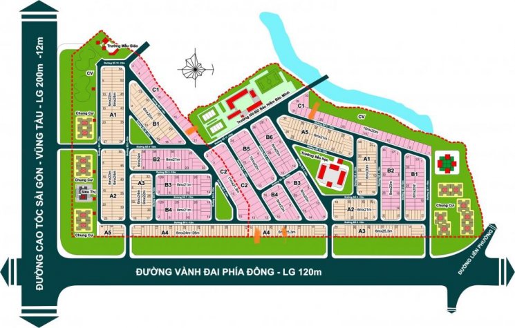 Mặt bằng chung cư Khang An chung cư khang an