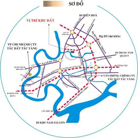 Vị trí của dự án Rạch Chiếc Vị trí của Rạch Chiếc | 1