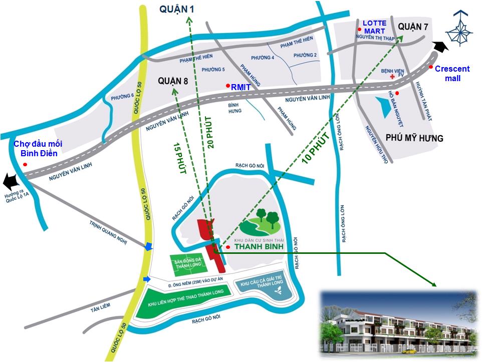 Vị trí dự án vị trí dự án