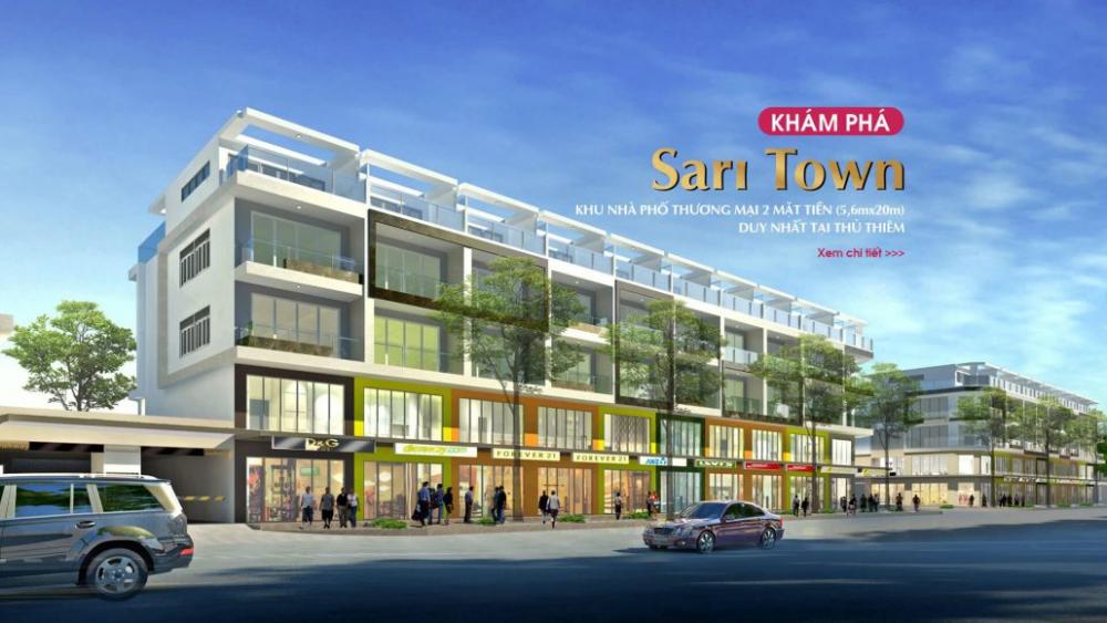 Nhà phố thương mại Sari Town 2