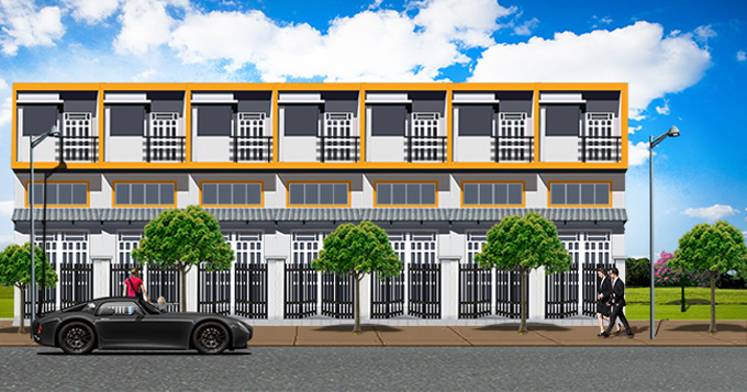 Phối cảnh bên trong dự án phú xuân 2