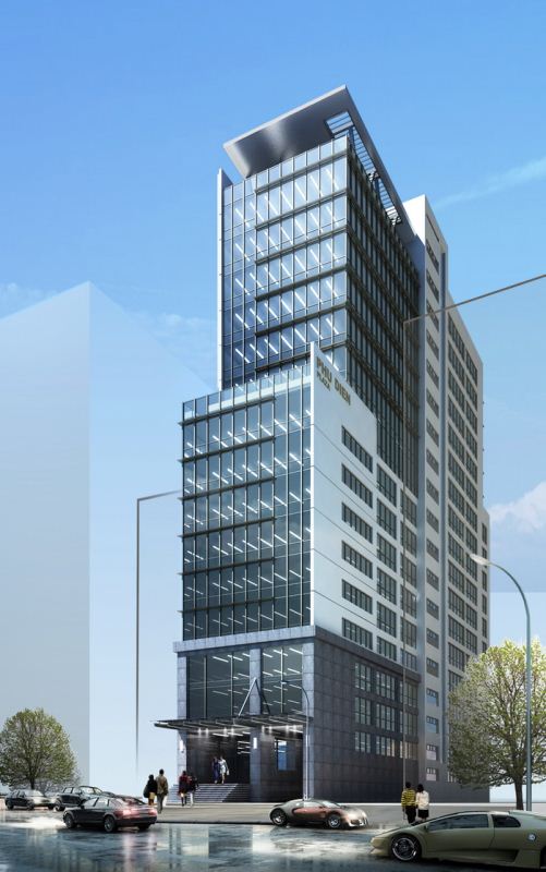 Phối cảnh dự án Tòa nhà Phú Điền Building Tòa nhà Phú Điền Building