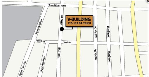 Vị trí dự án V Building tòa nhà v building
