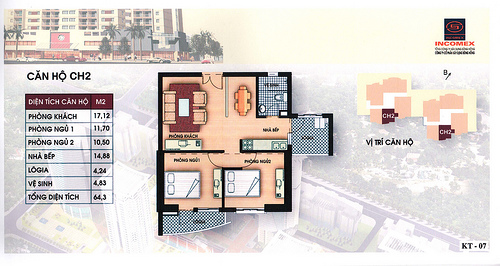 Thiết kế căn hộ CH2