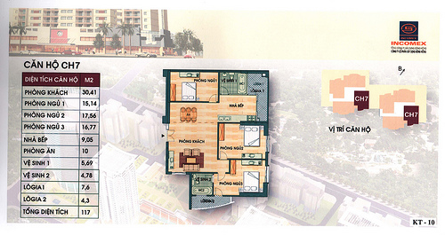 Thiết kế căn hộ CH7