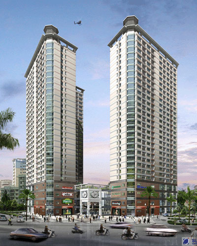 Tổng quan của Tổ hợp 28 tầng - Làng quốc tế Thăng Long | ảnh 1