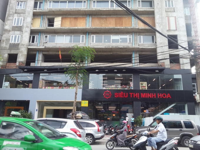 Dự án đã thi công tới tầng 11