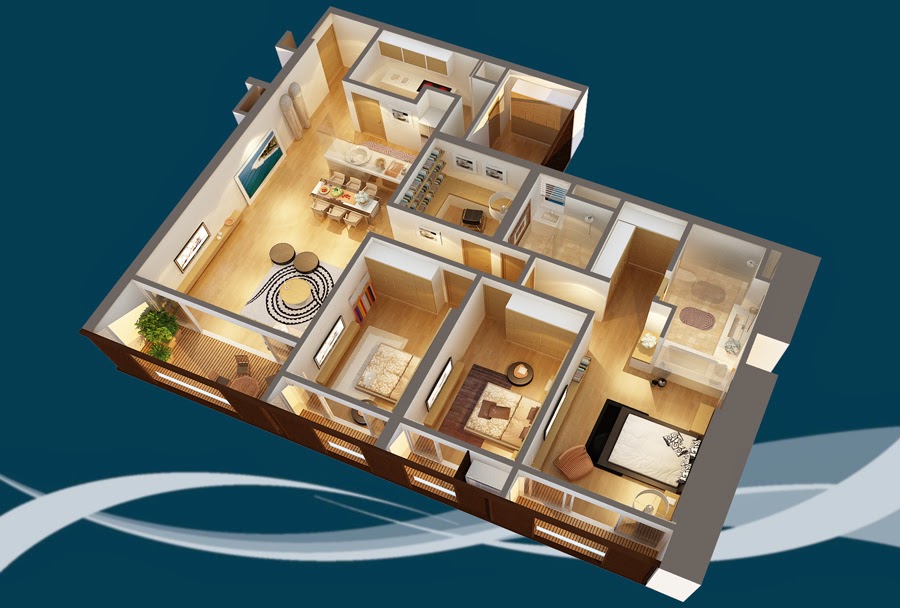 Thiết kế căn hộ CH4B