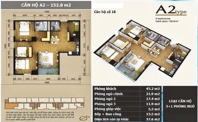 Thiết kế căn hộ A2