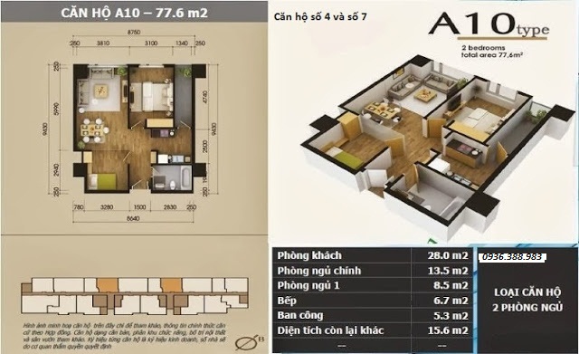Thiết kế căn hộ A10