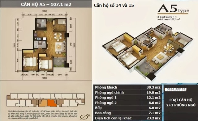 Thiết kế căn hộ A5