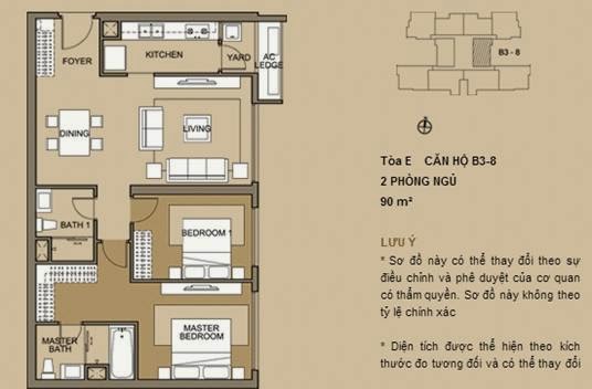 Thiết kế căn hộ B3-8