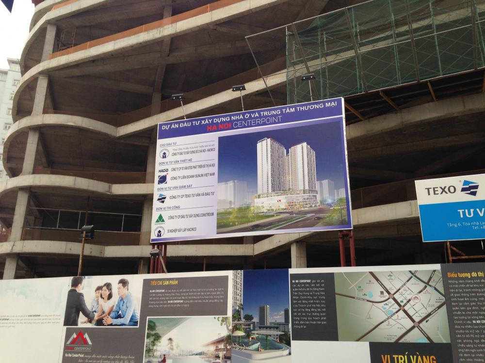 Dự án đang thi công mặt sàn tầng 12