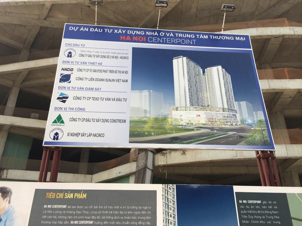 Dự án đang thi công mặt sàn tầng 27
