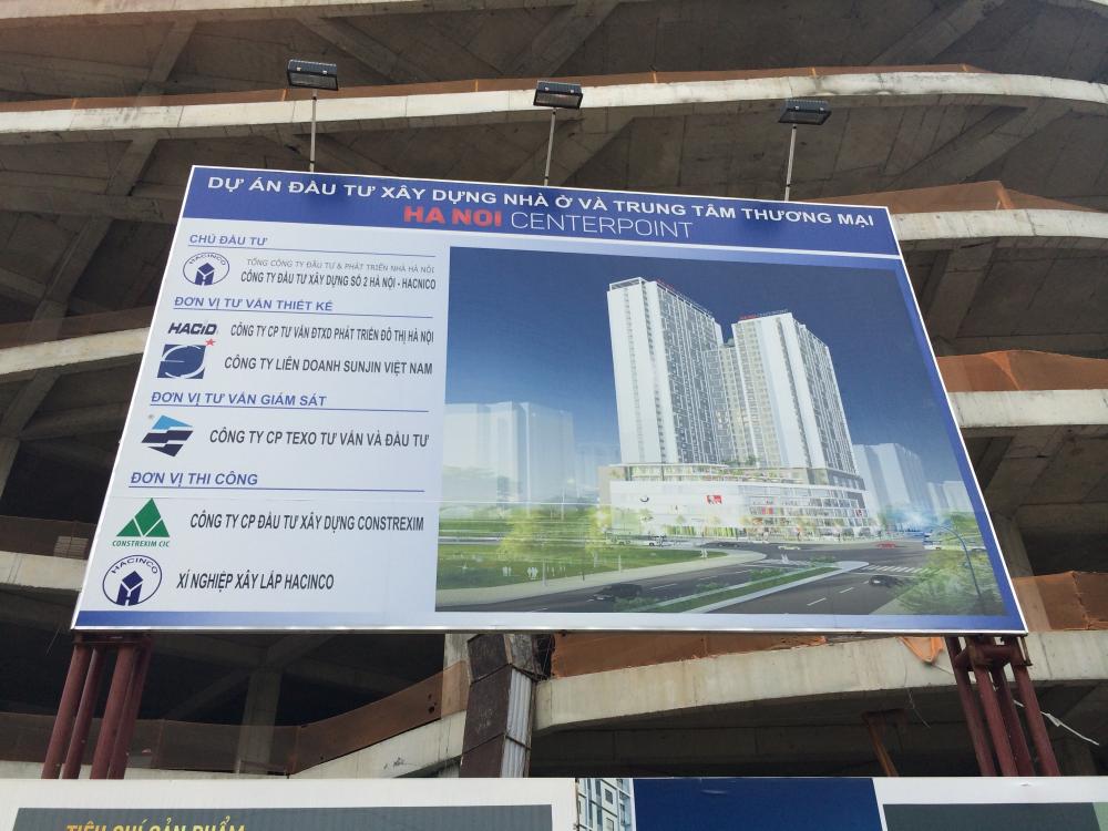 Dự án chuẩn bị cất nóc