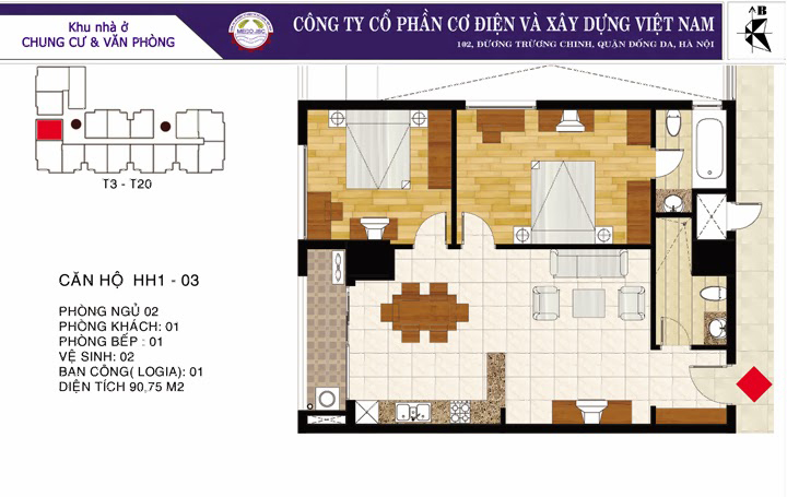 Thiết kế căn hộ 03