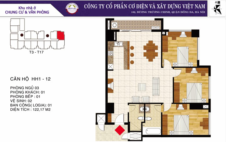 Thiết kế căn hộ 12