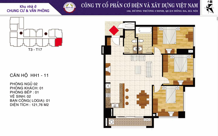 Thiết kế căn hộ 11