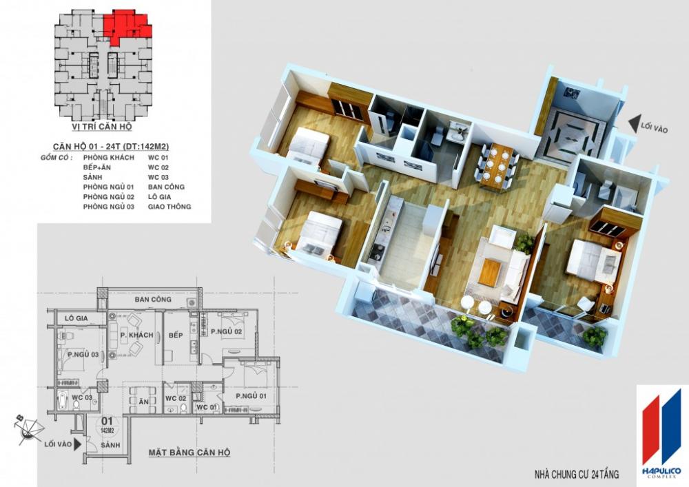 Thiết kế căn hộ 01