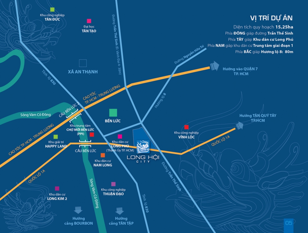Vị trí của dự án Long Hội City Vị trí của Long Hội City | ảnh 1