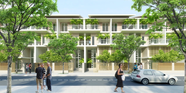 Nhà phố Eco Village 4