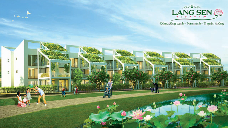Nhà phố Làng Sen Việt Nam 5