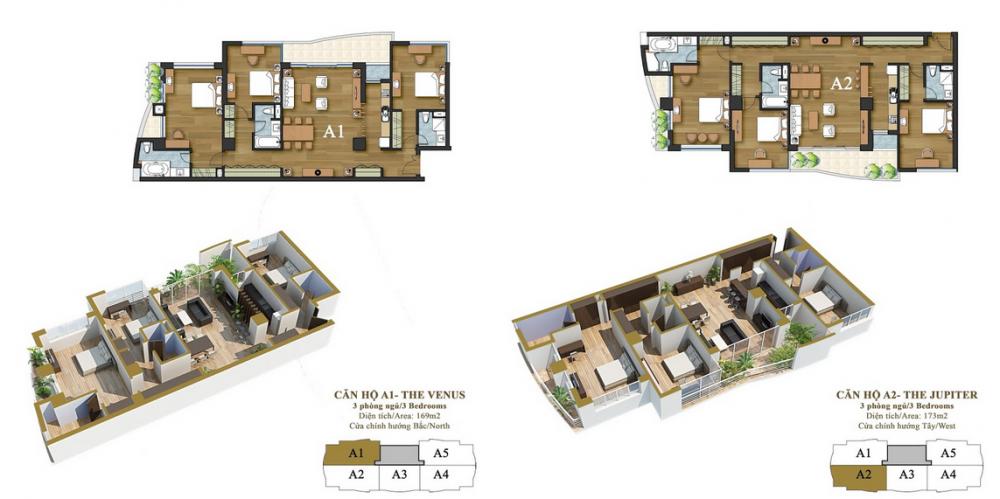 Thiết kế căn hộ A1
