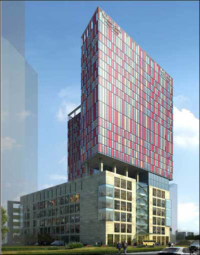 Phối cảnh dự án MBLand Tower Tổng quan của MBLand Tower | ảnh 1