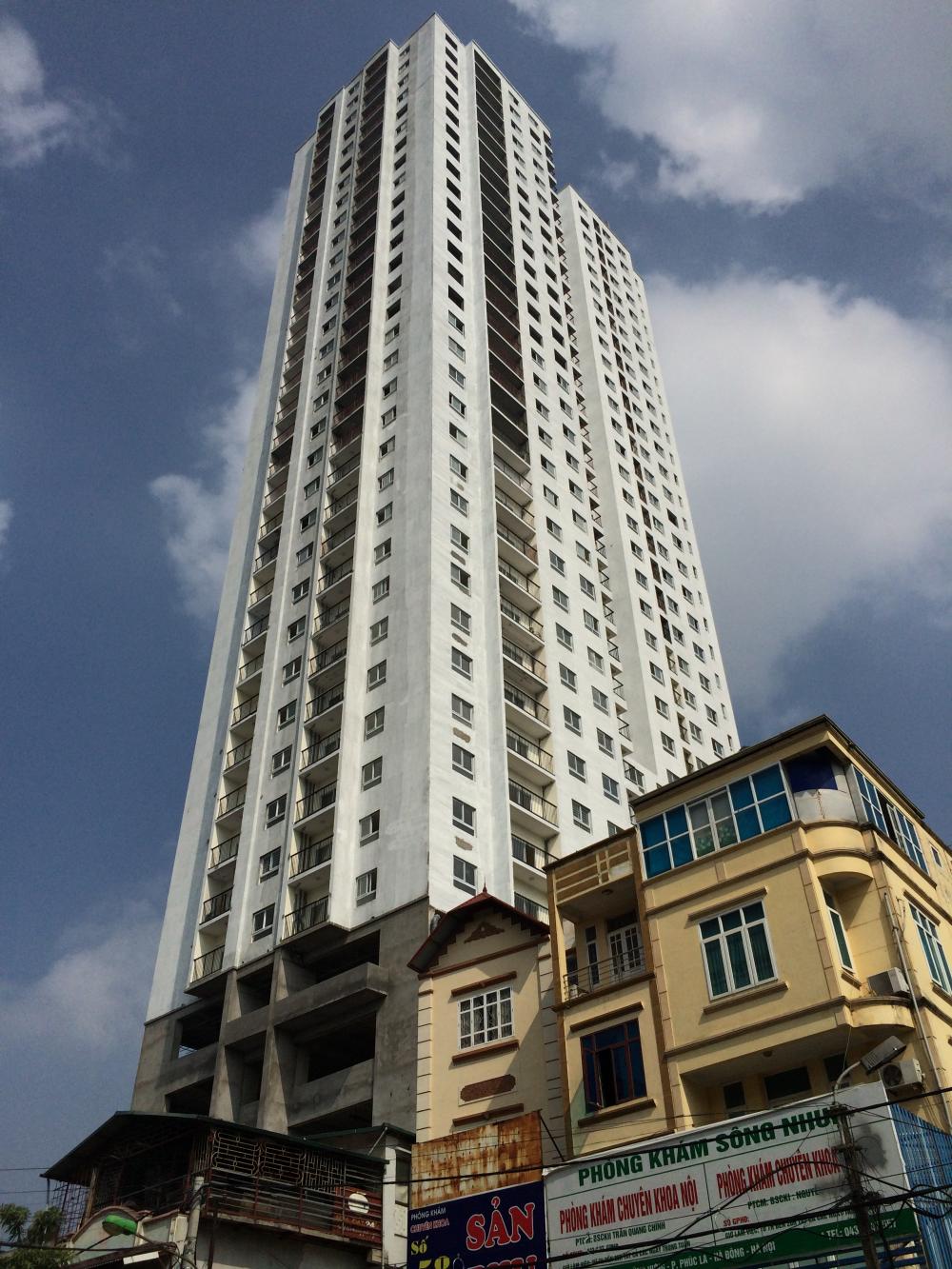 Dự án đang hoàn thiện mặt ngoài