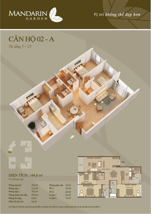 Thiết kế căn hộ 02-A
