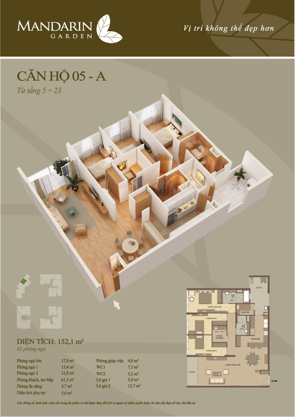Thiết kế căn hộ 05-A