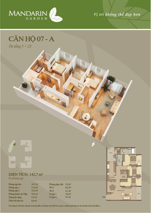 Thiết kế căn hộ 07-A