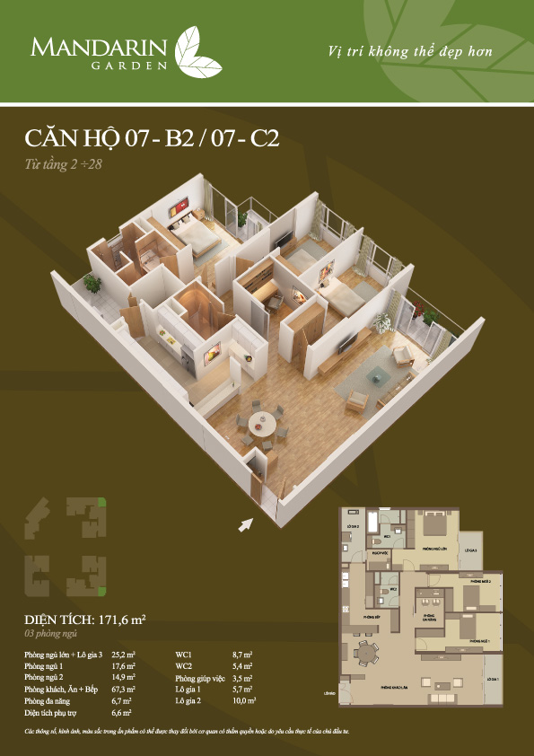 Thiết kế căn hộ 07-B2
