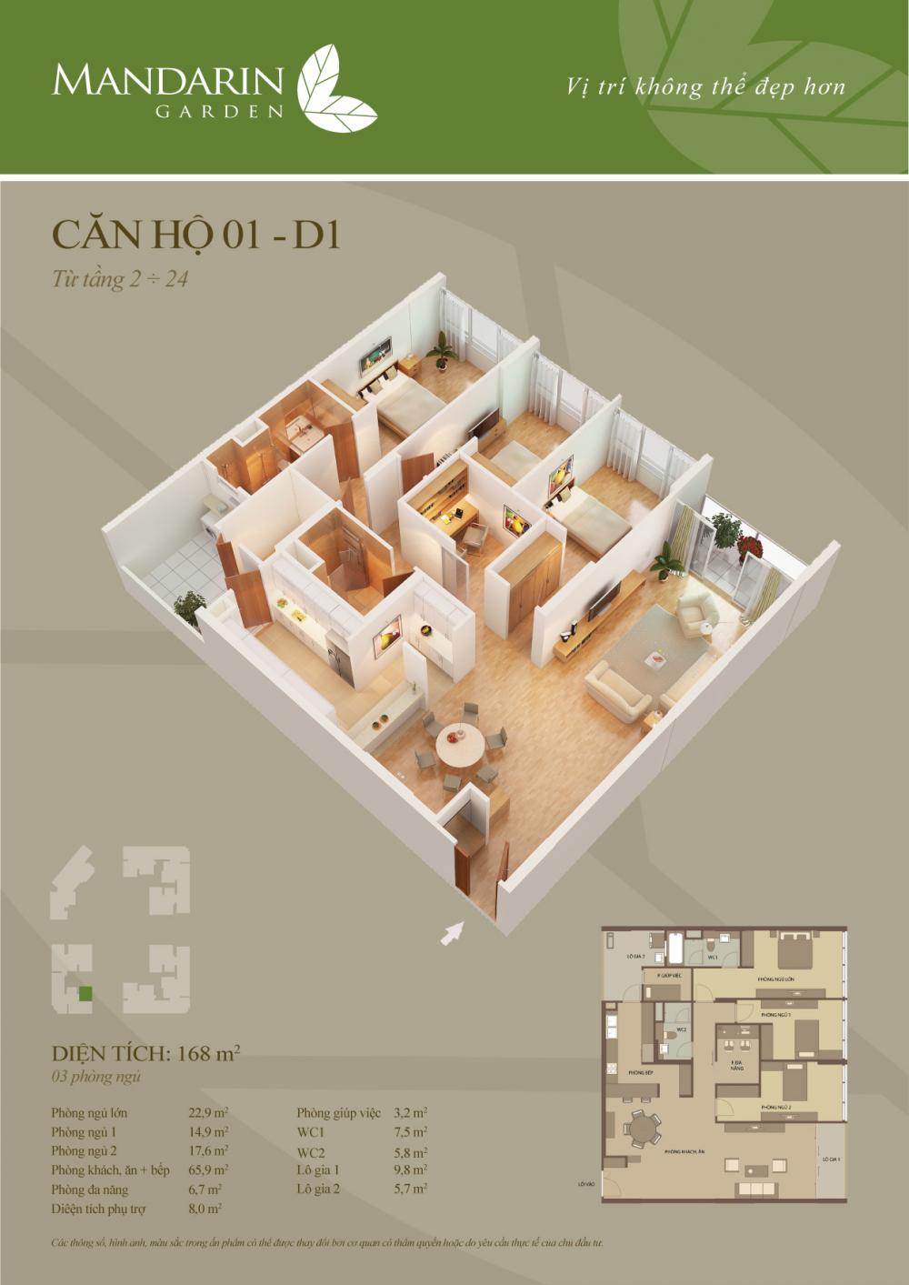 Thiết kế căn hộ 01-D1