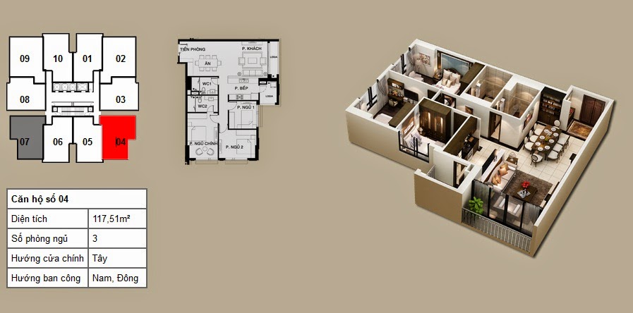 Thiết kế căn hộ 04