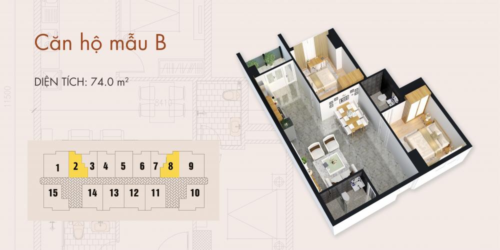 Thiết kế căn hộ B