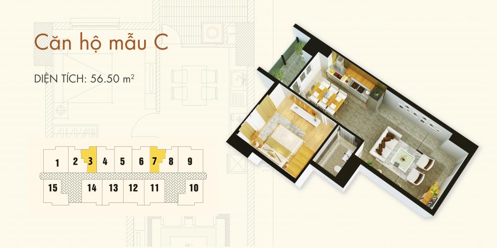Thiết kế căn hộ C