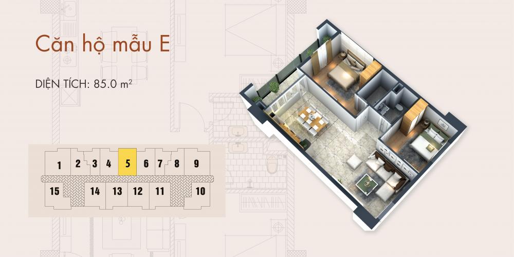 Thiết kế căn hộ E