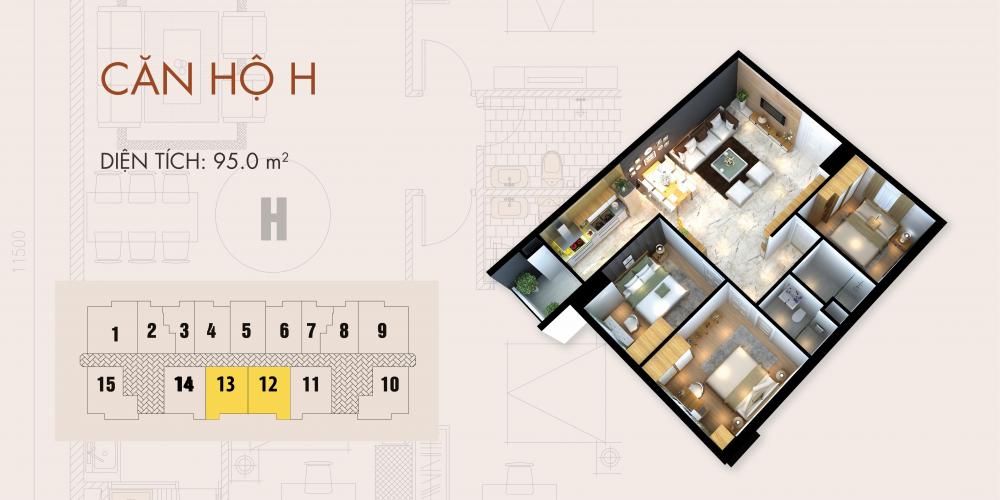 Thiết kế căn hộ H